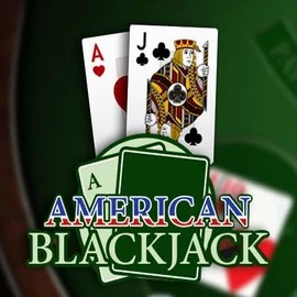 American Blackjack logo – Table Games by Habanero at Dolly Casino