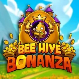 Bee Hive Bonanza logo by NetEnt at Dolly CasinoBee Hive Bonanza