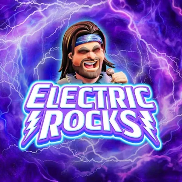 Official Slots logo: Electric Rocks by Inspired Gaming at Dolly Casino