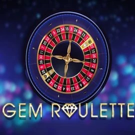 Gem Roulette slot visual from iSoftBet available on dollyscasino.it