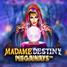 Madame Destiny Megaways logo – Slots by Pragmatic Play at Dolly Casino