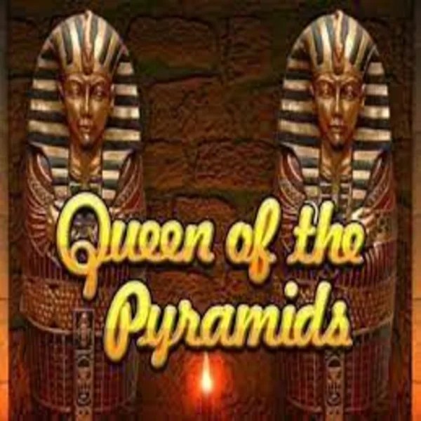 Queen of the Pyramids logo by Playtech Dolly Casino